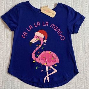 RUNWAY GIRL FA LA LA LA FLAMINGO TOP